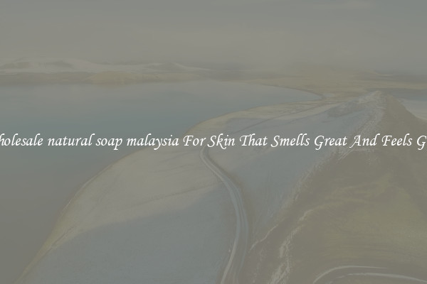 Wholesale natural soap malaysia For Skin That Smells Great And Feels Good